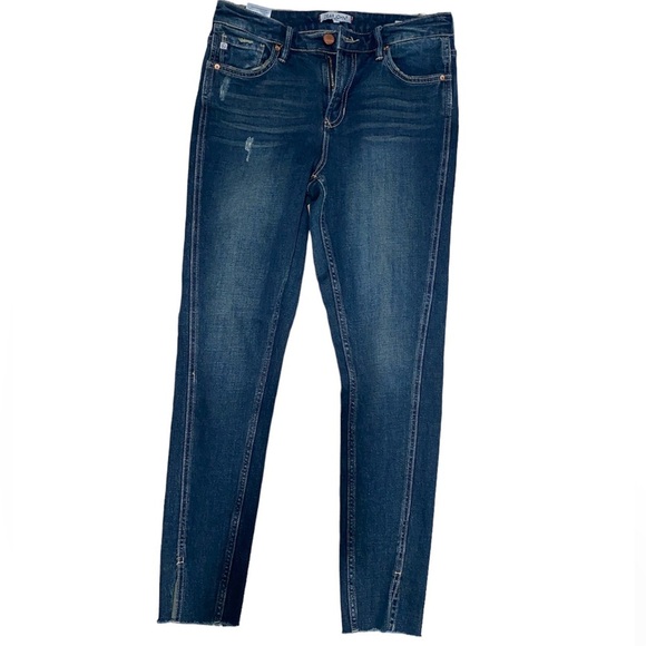 Dear John Dark Wash Gisele High Waist Skinny Jeans - Picture 1 of 5